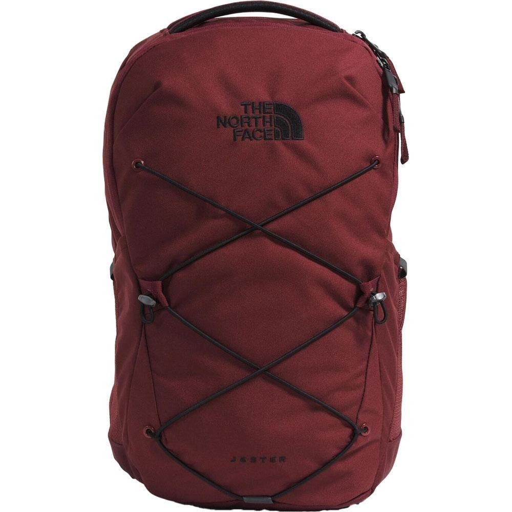The North Face Jester Backpack Burgundy Maroon Laptop School Bag NF0A3VXF